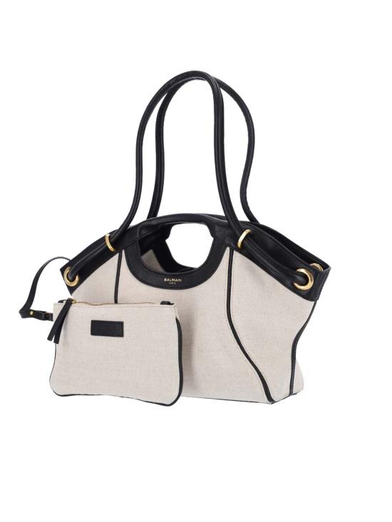 26FW 발망 토트백 HN1FD074THBC GTE Beige - BALMAIN