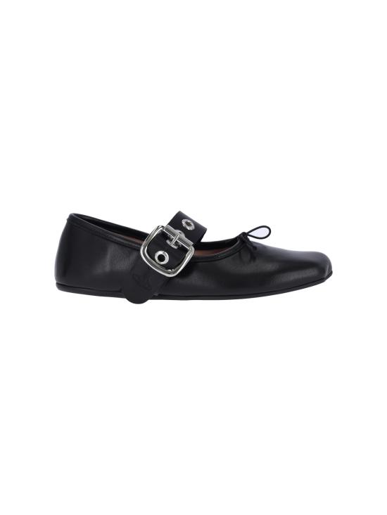 26FW 비비안웨스트우드 플랫 슈즈 7201000SW L00AG N401 Black