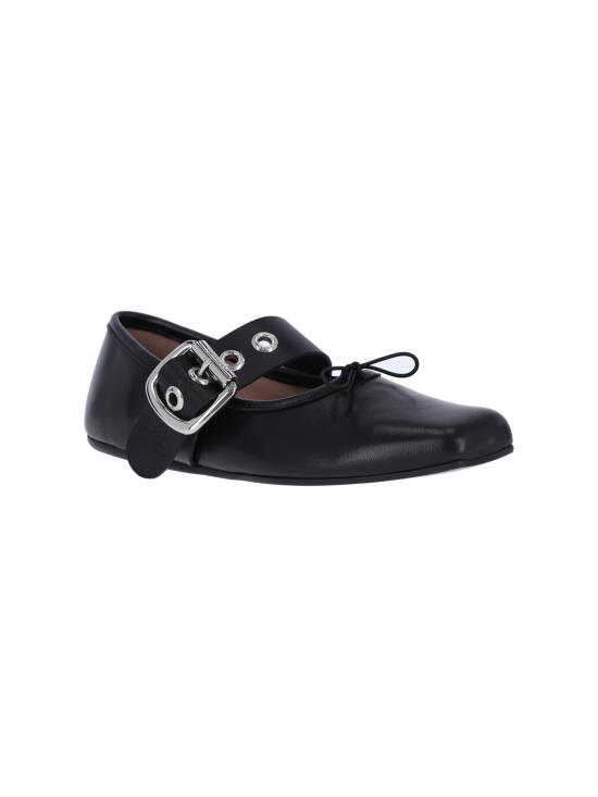 26FW 비비안웨스트우드 플랫 슈즈 7201000SW L00AG N401 Black - VIVIENNE WESTWOOD