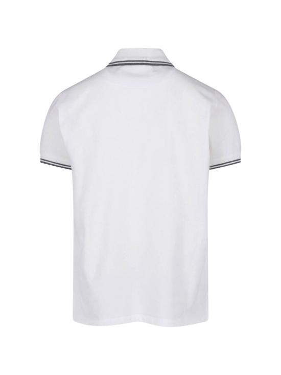 26FW 비비안웨스트우드 스크리블 체크 코튼 반팔 폴로 셔츠 2H01000Y J00AU A401 White - VIVIENNE WESTWOOD
