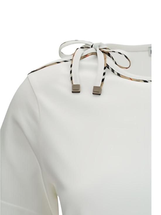 26FW 버버리 반팔 티셔츠 8127210 B7078 WHITE - BURBERRY