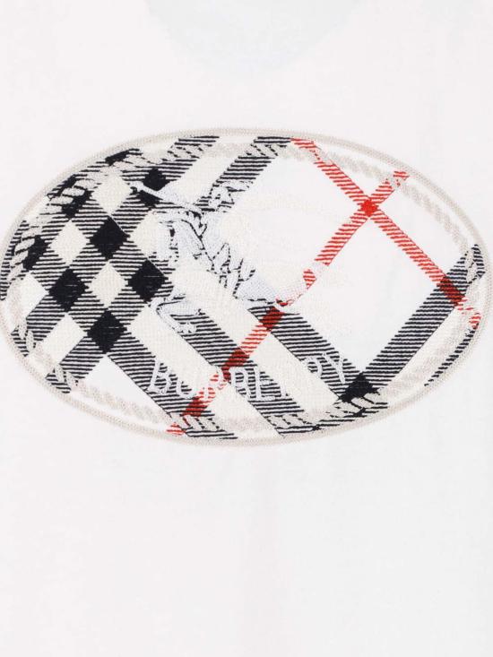 26FW 버버리 반팔 티셔츠 8128073 B7078 White - BURBERRY