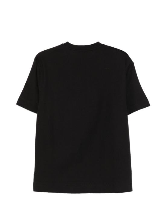 26FW 엠포리오 아르마니 반팔 티셔츠 EM007038 AF10762FC328 BLACK - EMPORIO ARMANI
