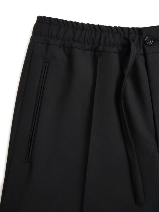 26FW 발렌티노 가라바니 스트레이트 팬츠 VRBN32 25S0NO BLACK - VALENTINO GARAVANI