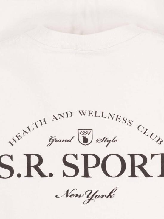 26SS 스포티앤리치 반팔 티셔츠 TO119711304WH37 ECRU CIOCO WHITE - SPORTY & RICH