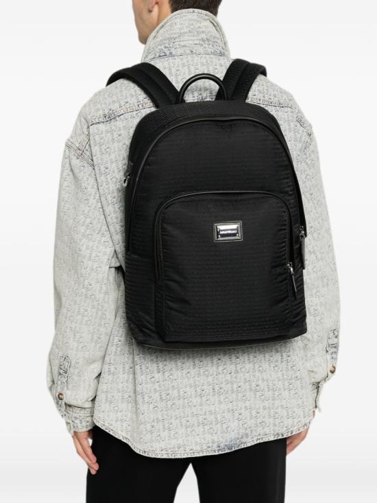 26FW 엠포리오 아르마니 백팩 EM006563 AF28660UC001 BLACK - EMPORIO ARMANI