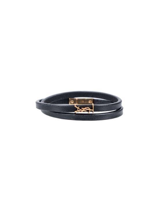 26FW 생로랑 팔찌 745602 BL40J 1000 Black