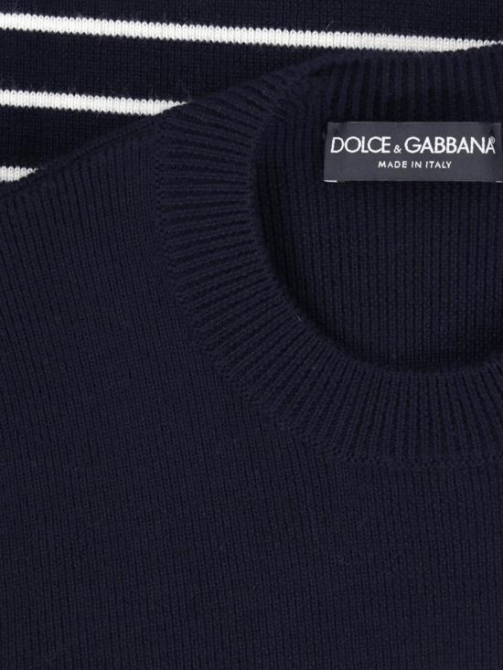 26FW 돌체앤가바나 스웨터 GXXCJT JDVID B0789 Blue - DOLCE & GABBANA