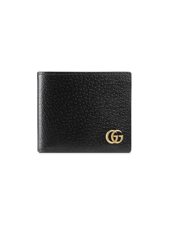 26FW 구찌 GG 마몽 레더 반지갑 428726 DJ20T1000 BLACK