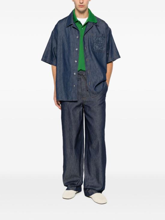 26FW 로에베 스트레이트 팬츠 H526Y11 XAC8798 NAVY - LOEWE