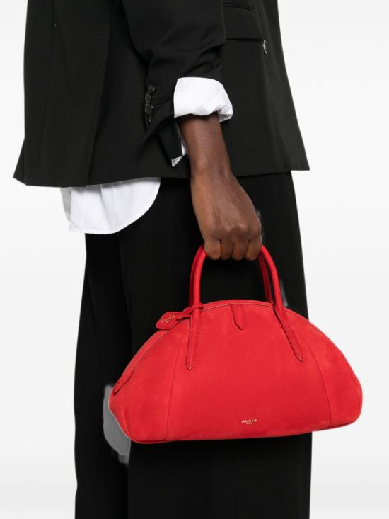 26FW 알라이아 토트백 AA1L1009CA214 385 RED - ALAIA