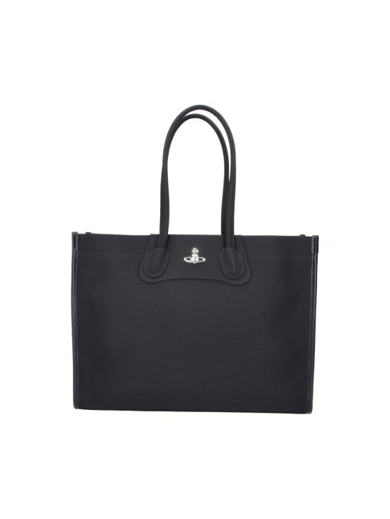 26FW 비비안웨스트우드 토트백 4D01000JU W001Y N401 Black