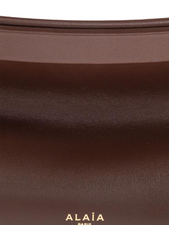 26FW 알라이아 르 클릭 이스트 웨스트 레더 미디움백 AA1S01430CA332 743 BROWN - ALAIA