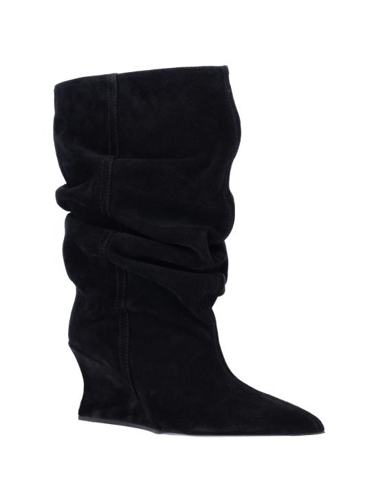 26FW 발망 부츠 HN1TA181LCTA 0PA BLACK - BALMAIN