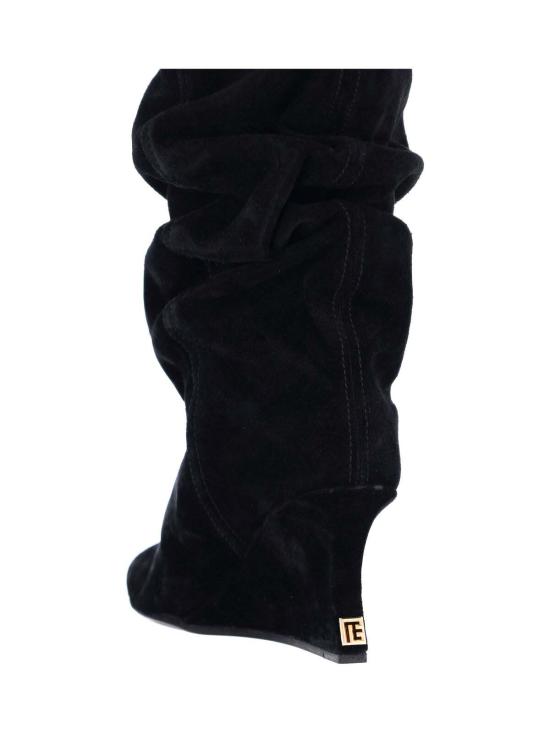 26FW 발망 부츠 HN1TA181LCTA 0PA BLACK - BALMAIN
