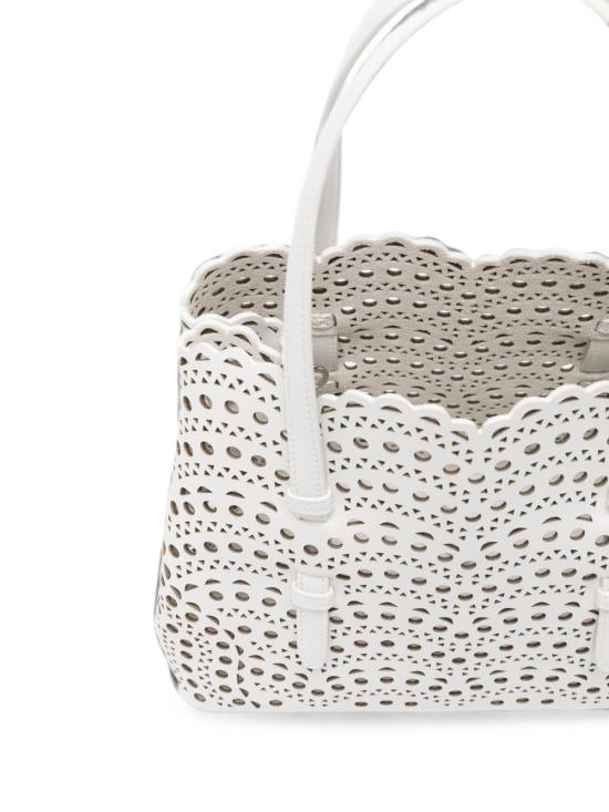 26FW 알라이아 토트백 AA1S06725I251 020 WHITE - ALAIA
