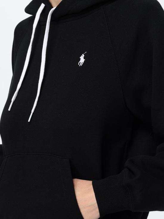 26FW 폴로 랄프로렌 후드 티셔츠 211971698 003 Black - POLO RALPH LAUREN