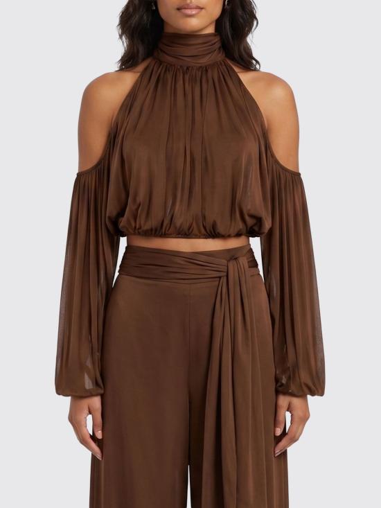 26SS 쥬세페 디 모라비토 블라우스 06PSTO38816301 30 Brown