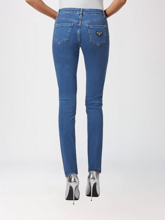26SS 필립 플레인 데님 팬츠 AAACWDT1790PDE004N 08QT Blue 1 - PHILIPP PLEIN