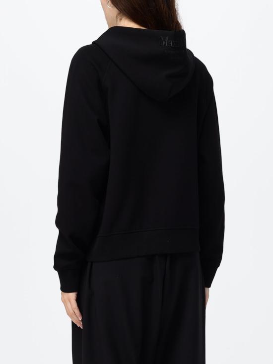 26FW 에스막스마라 후드 티셔츠 2629926021600 005 Black - 'S MAX MARA