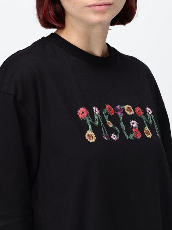 26SS 엠에스지엠 미디 원피스 4041MDA82N267002 99 Black - MSGM