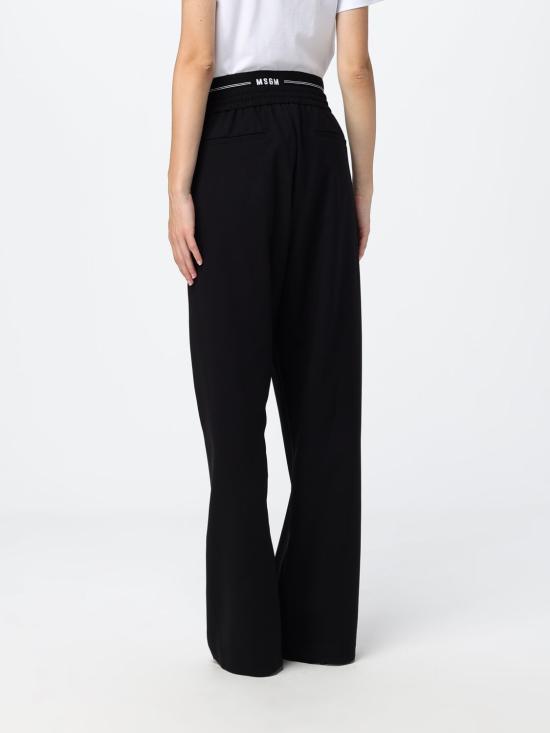 26SS 엠에스지엠 팬츠 4040MP13267100 99 Black - MSGM