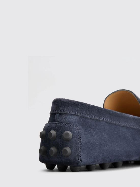 26SS 토즈 고미노 스웨이드 드라이빙 슈즈 XXM52K00640RE0 U805 Blue - TODS