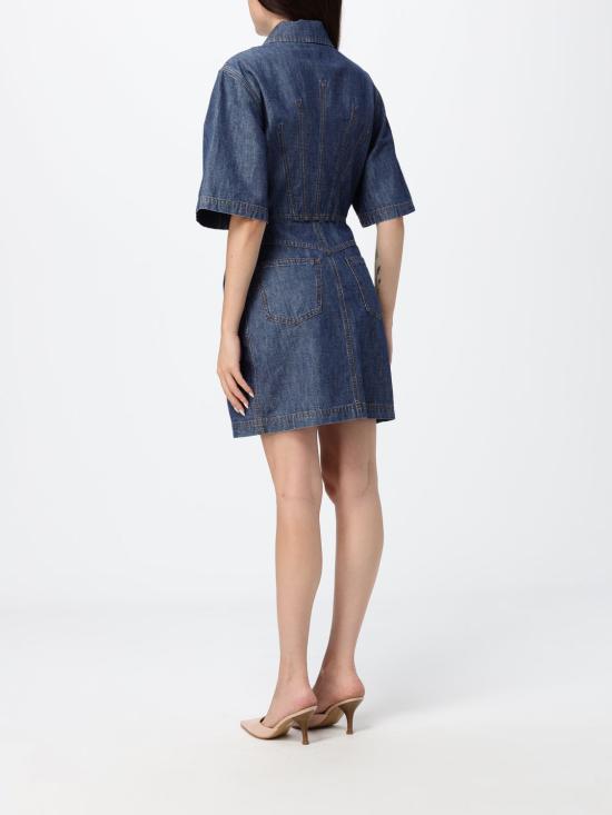 26FW 펜디 롱 원피스 FLD576AW8H F0QB0 Blue - FENDI