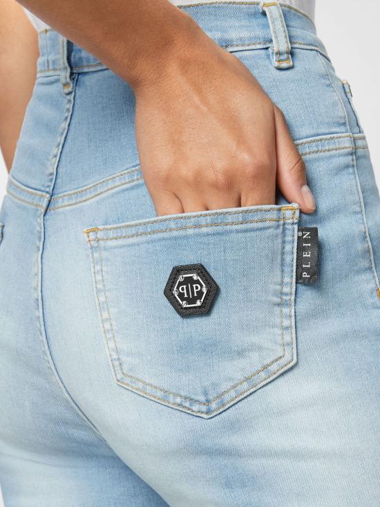 26SS 필립 플레인 데님 팬츠 PAACWDT1918PDE004N 07sc Sky Blue - PHILIPP PLEIN