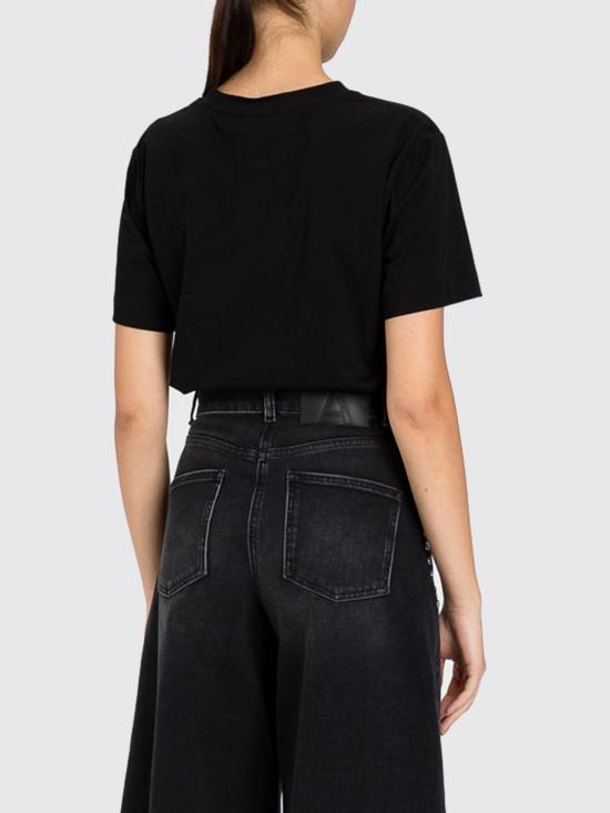 26SS 액티튜드 트윈세트 반팔 티셔츠 261AP2163 00006 Black - ACTITUDE TWINSET