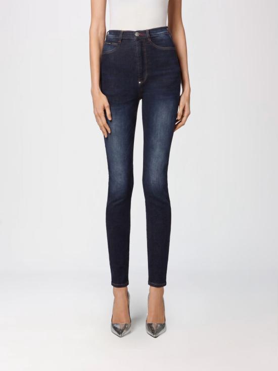 25FW 필립 플레인 데님 팬츠 FAACWDT1687PDE004N 14DS Blue