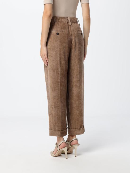 26FW 브루넬로 쿠치넬리 스트레이트 팬츠 MP547P9274 C3368 Hazel - BRUNELLO CUCINELLI