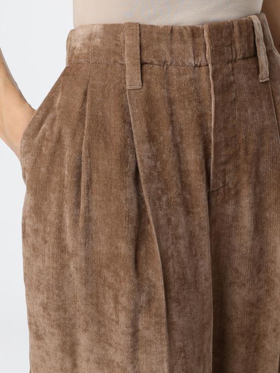 26FW 브루넬로 쿠치넬리 스트레이트 팬츠 MP547P9274 C3368 Hazel - BRUNELLO CUCINELLI