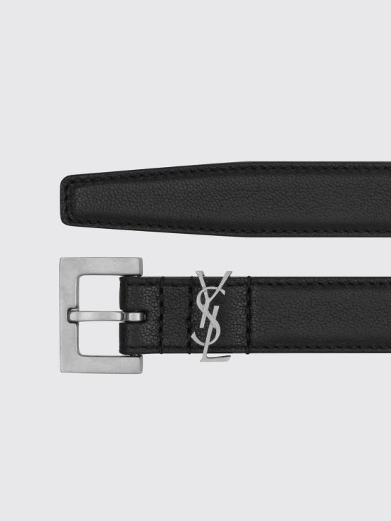 26SS 생로랑 벨트 612616BRM0E 1000 Black - SAINT LAURENT