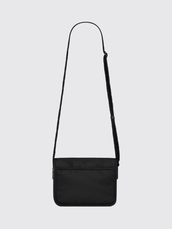 26SS 생로랑 니키 에코닐 스몰 메신저 백 776611FACKH 1000 Black - SAINT LAURENT