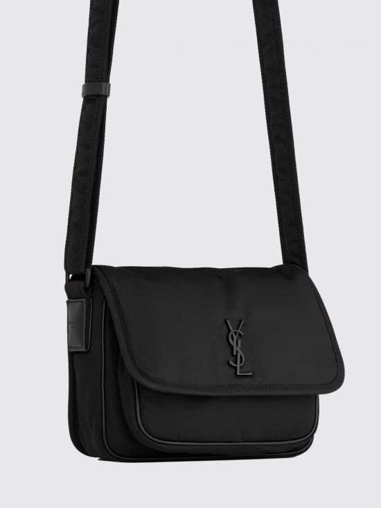 26SS 생로랑 니키 에코닐 스몰 메신저 백 776611FACKH 1000 Black - SAINT LAURENT