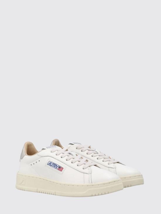 26SS 오트리 달라스 로우 고트스킨 스니커즈 ADLWMR08 White - AUTRY