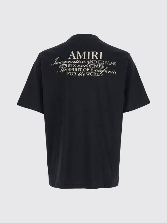 26FW 아미리 반팔 티셔츠 AMJYTE1198 001 Black - AMIRI