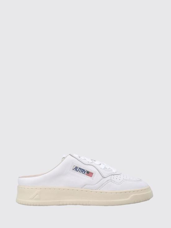 26SS 오트리 메달리스트 시어링 뮬 스니커즈 MULWGG04 White