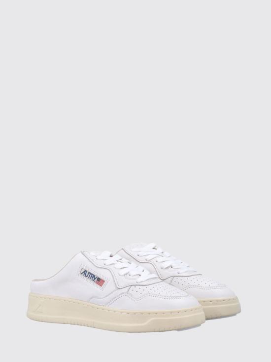 26SS 오트리 메달리스트 시어링 뮬 스니커즈 MULWGG04 White - AUTRY