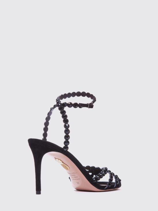 26FW 아쿠아주라 힐/펌프스 TQLMIDS0SUE BJT Black - AQUAZZURA