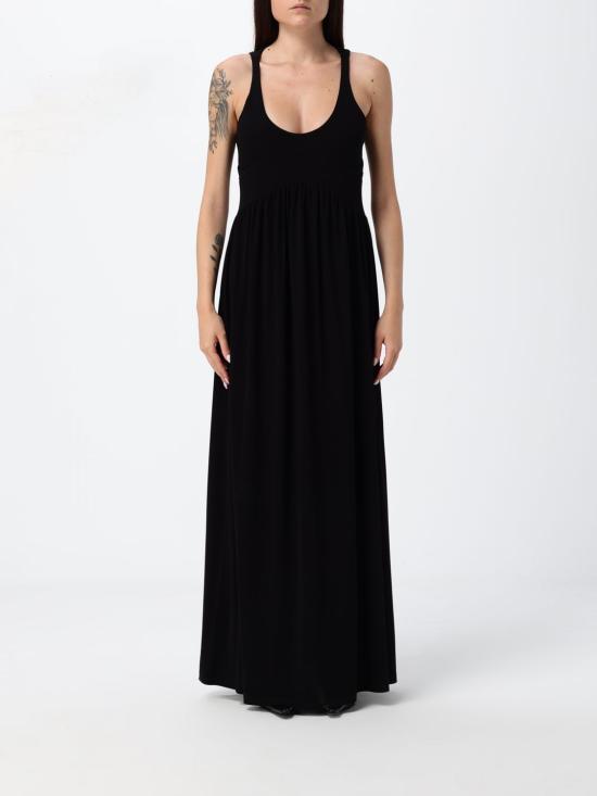 26SS 스포트막스 롱 원피스 262105620600 001 Black