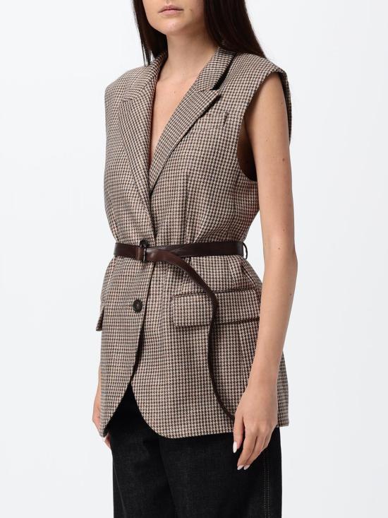 26FW 브루넬로 쿠치넬리 베스트 MG5467259P C001 Beige - BRUNELLO CUCINELLI