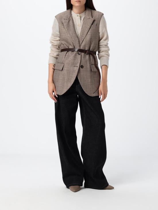 26FW 브루넬로 쿠치넬리 베스트 MG5467259P C001 Beige - BRUNELLO CUCINELLI