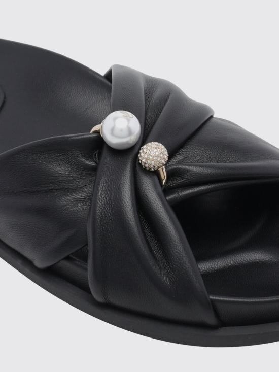 26FW 지미추 힐/펌프스 RAFIFLATGVR Black - JIMMY CHOO