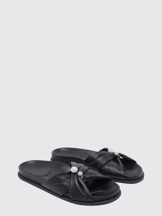 26FW 지미추 힐/펌프스 RAFIFLATGVR Black - JIMMY CHOO