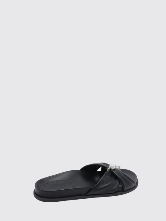 26FW 지미추 힐/펌프스 RAFIFLATGVR Black - JIMMY CHOO