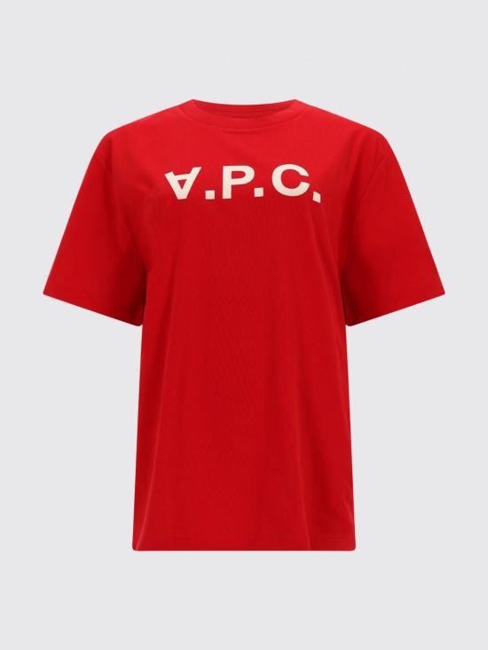 26SS 아페쎄 반팔 티셔츠 COHMBM26384 TGA Red - A.P.C.