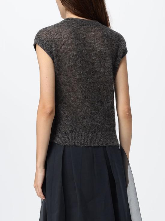 26FW 브루넬로 쿠치넬리 스웨터 MBG775530P C1542 Charcoal - BRUNELLO CUCINELLI
