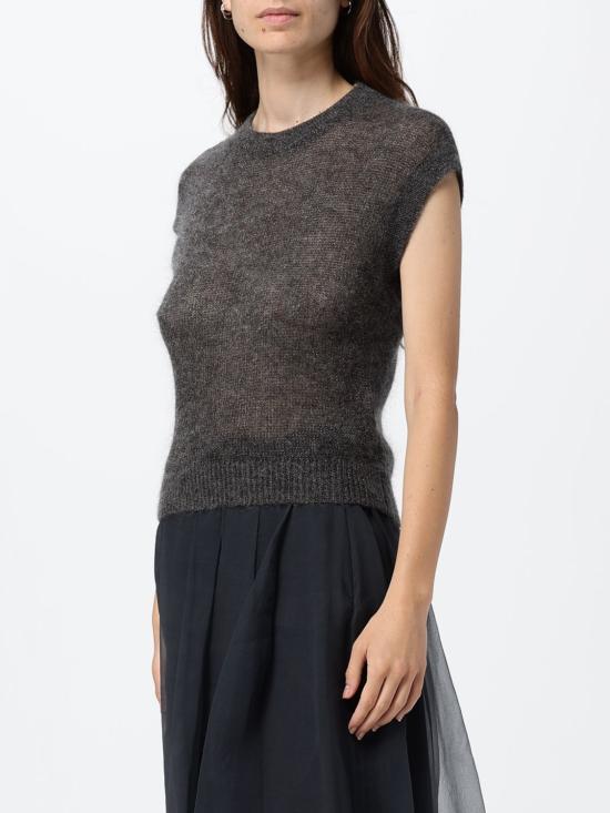 26FW 브루넬로 쿠치넬리 스웨터 MBG775530P C1542 Charcoal - BRUNELLO CUCINELLI